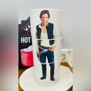 Three(3) Star Wars Character Stacking Mug Set - White